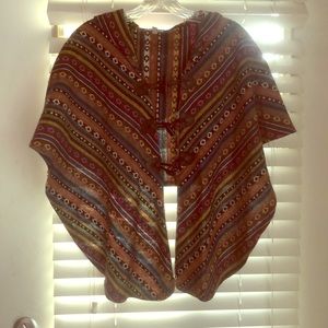Boho cape